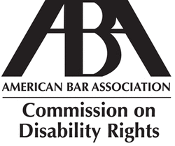 American Bar Association, commission on disability rights badge
